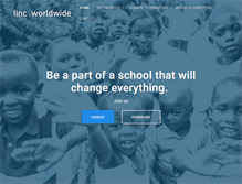 Tablet Screenshot of lincworldwide.org